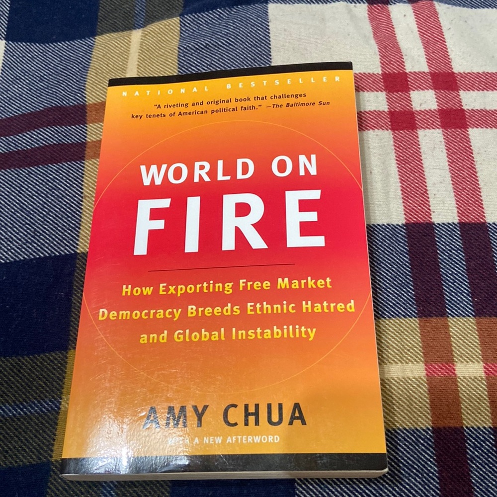 World on fire book